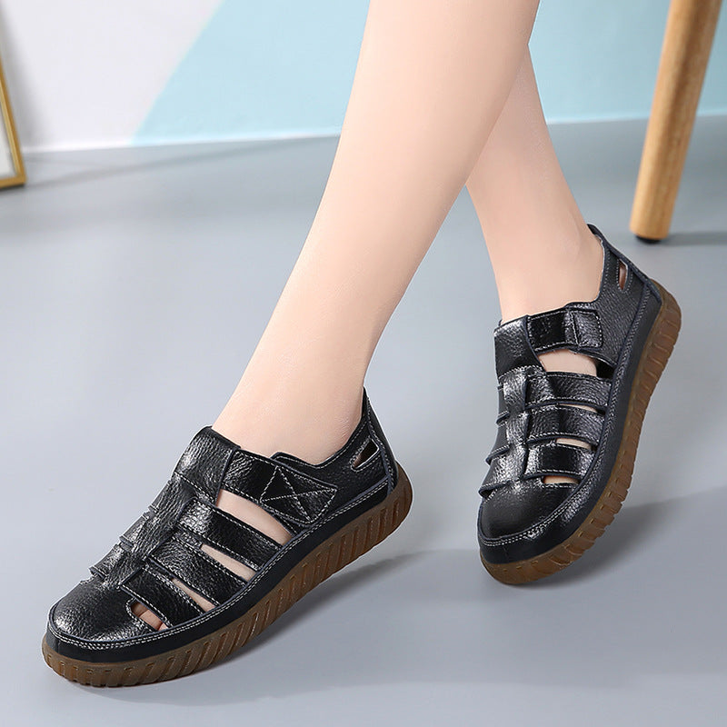 Ultralight comfort sandals dark blue shock-absorbing sole
