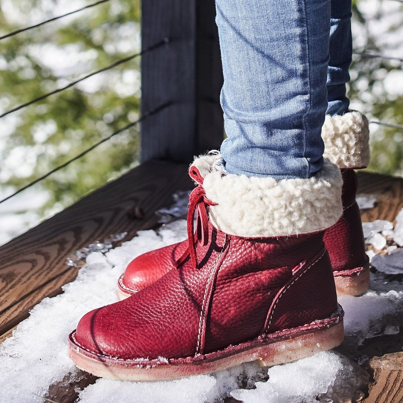 Bequeme Damen-Winterstiefel mit Wollfutter – Für warme & entspannte Füße