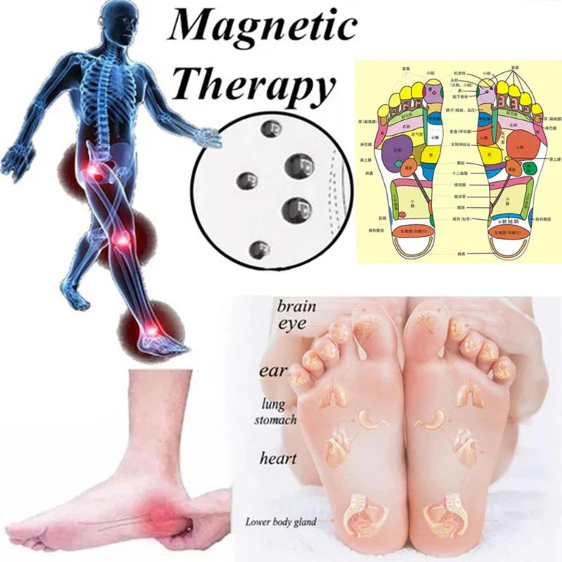 Therapeutische Einlagen mit Magnetakupressur