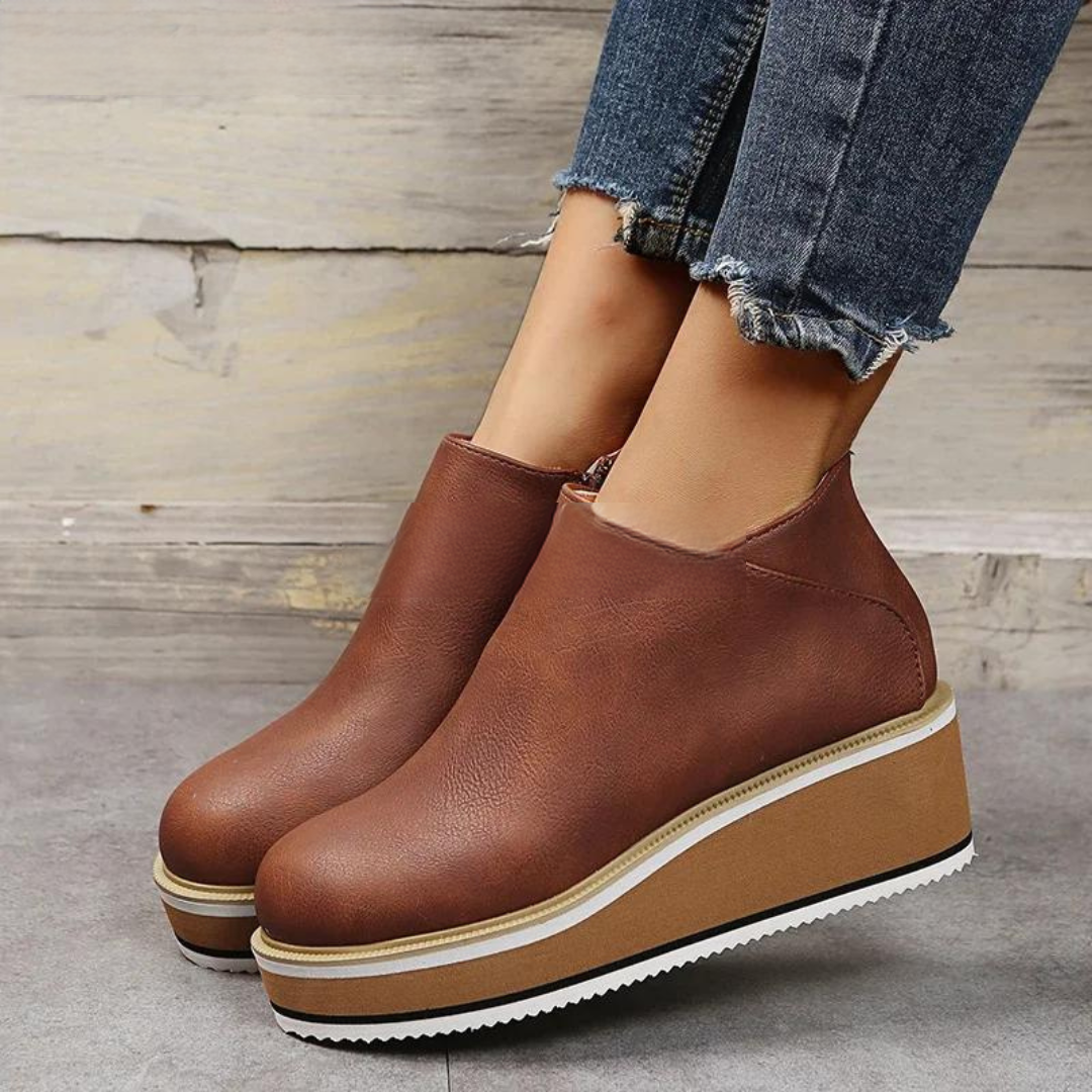 Stylische orthopädische Plattform-Schuhe – Ganztägiger Komfort in jeder Situation