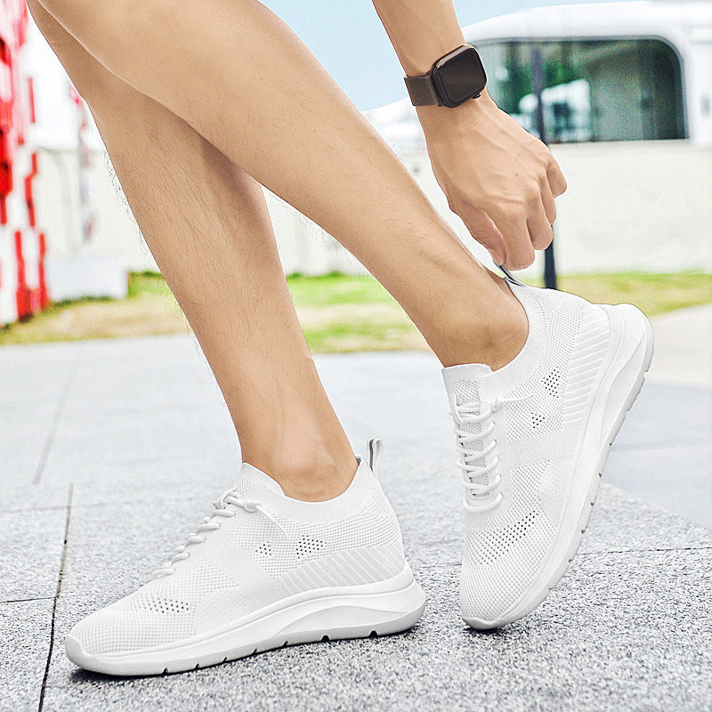 Sportschuhe mit 6 cm Erhöhung und anatomischer Unterstützung
