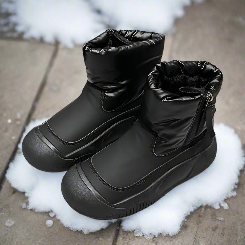 Trendige Schnee-Boots für Damen – Mit dicker Plattform & rutschfester Sohle
