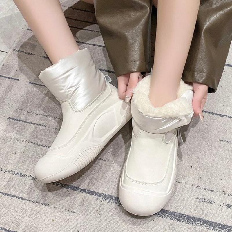 Trendige Schnee-Boots für Damen – Mit dicker Plattform & rutschfester Sohle