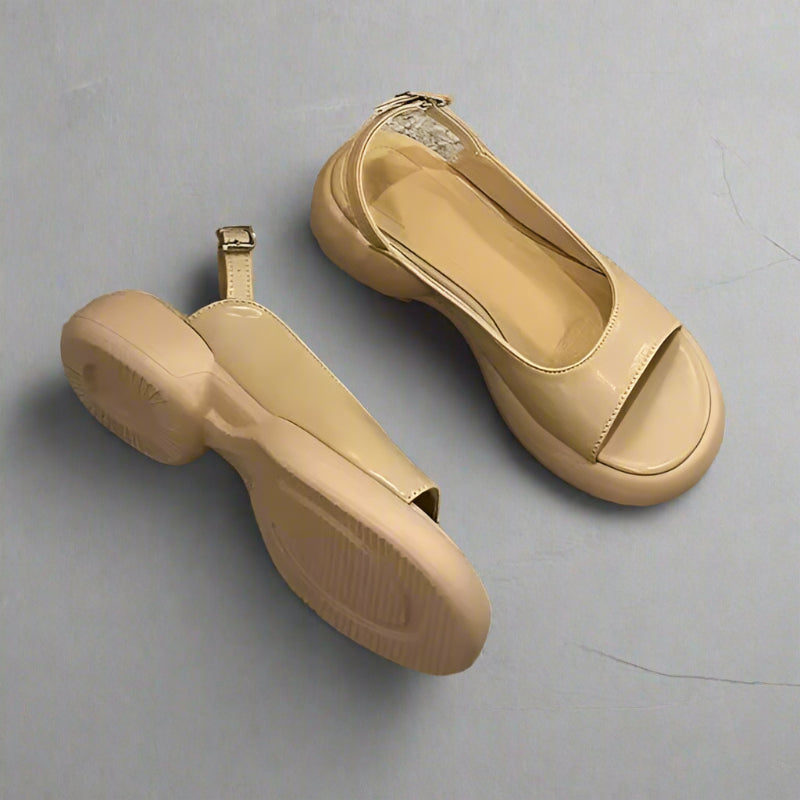 Women's Sandals Soft Sole Block Heel Bunion