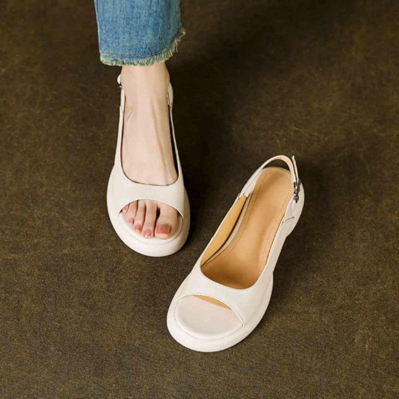 Women's Sandals Soft Sole Block Heel Bunion