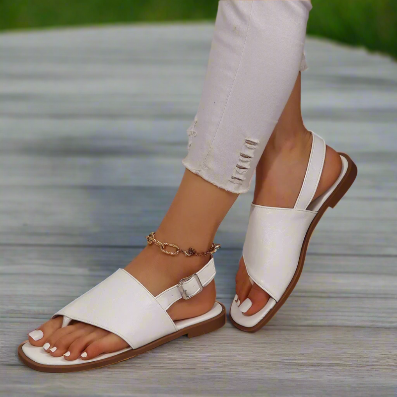 Bequeme Dress-Sandalen für Damen – Niedriger Absatz & Hallux-Komfort