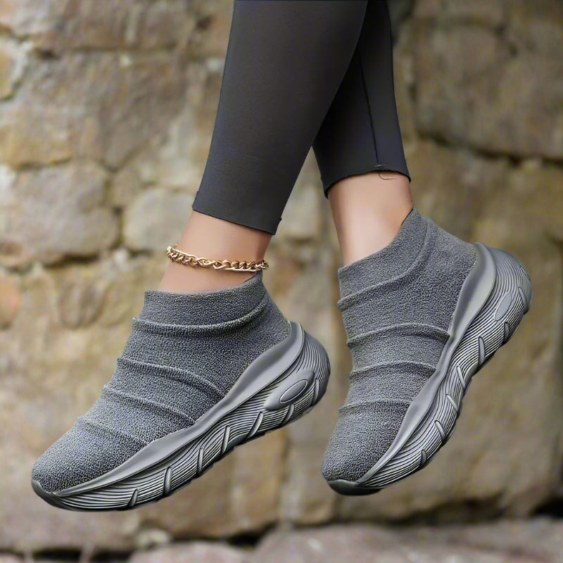 Warme Komfortsneaker mit ergonomischer Sohle & Platz für Hallux