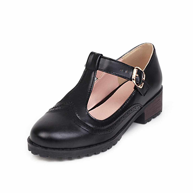 Elegante Oxford-Pumps im klassischen Stil – Zeitlos & stilvoll