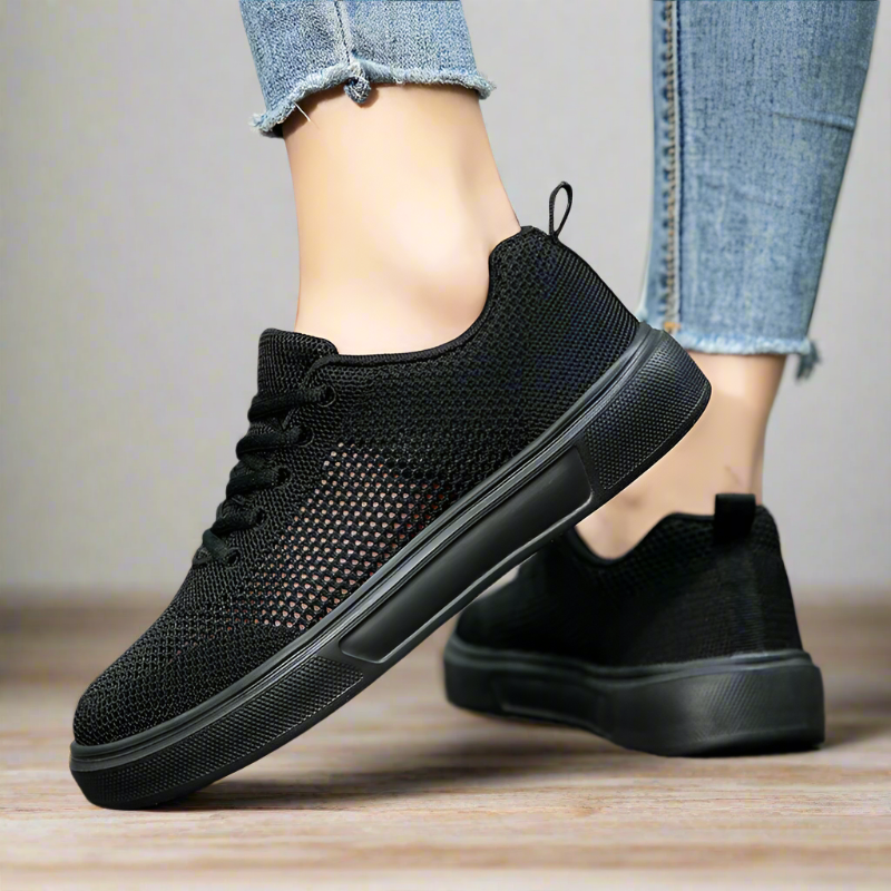 Atmungsaktive Sportschuhe aus Mesh mit Cut-Outs für die Freizeit