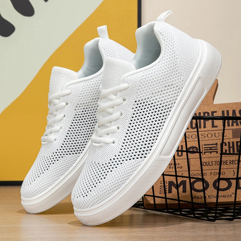 Atmungsaktive Sportschuhe aus Mesh mit Cut-Outs für die Freizeit