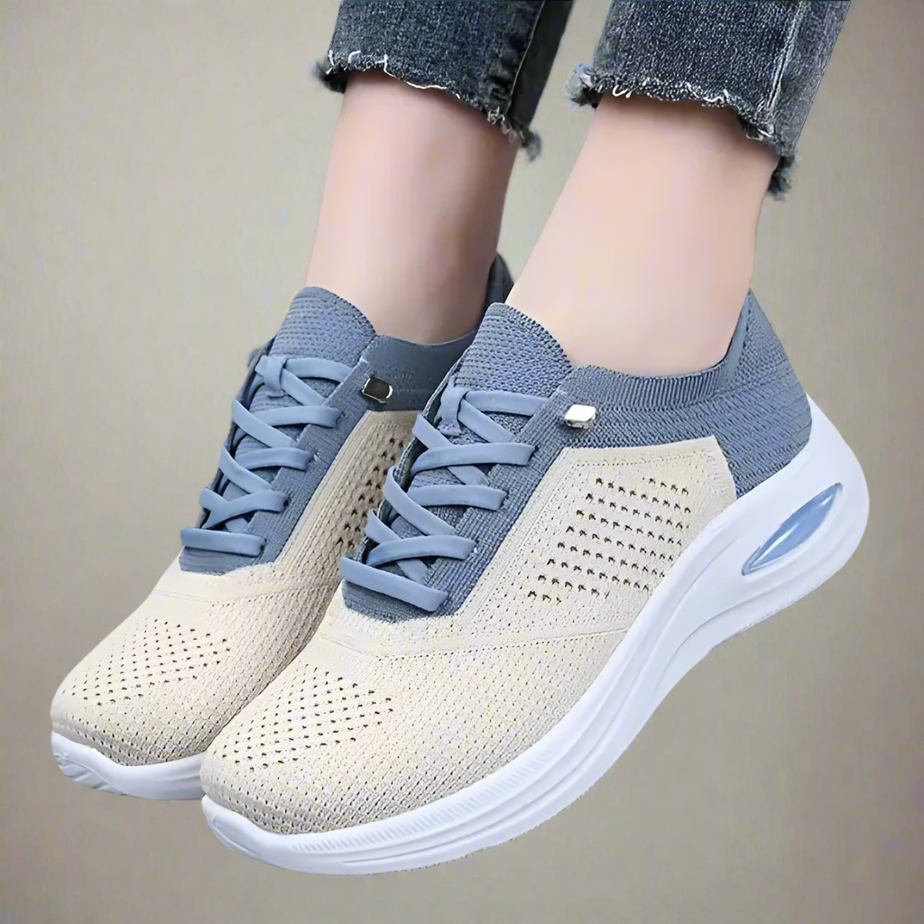 Bunion Hallux Correction Sneakers Women's Casual Shoes Beige