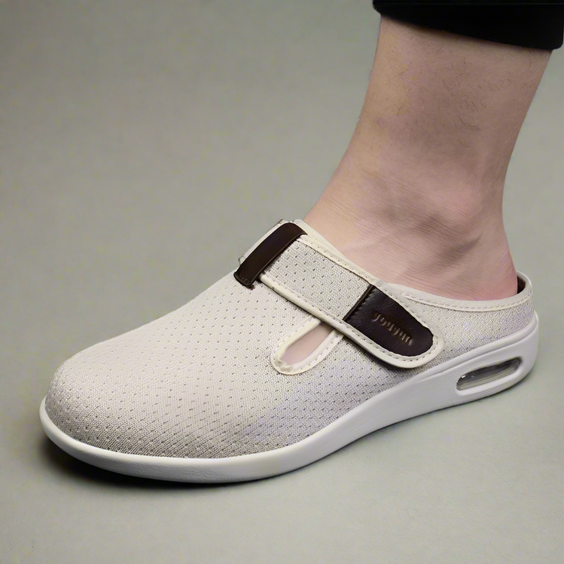 Comfort Shoes Without Heel Orthopedic Wide White Women