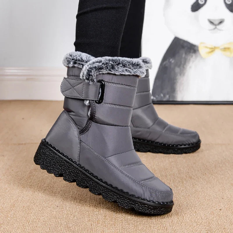 Druckfreie Winterstiefel mit elegantem Design – Für empfindliche Füße & Ballenzehen