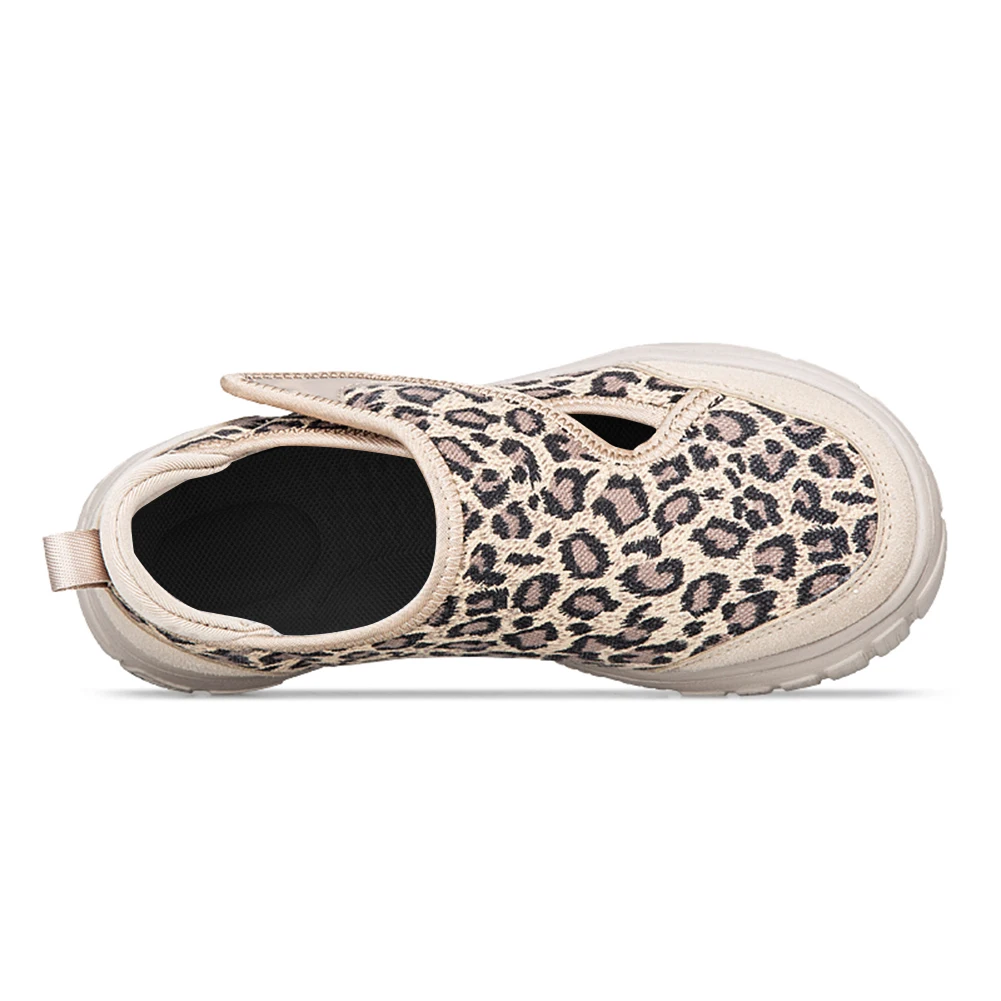 Leopard Print Orthopedic Slip-On Shoes For Women