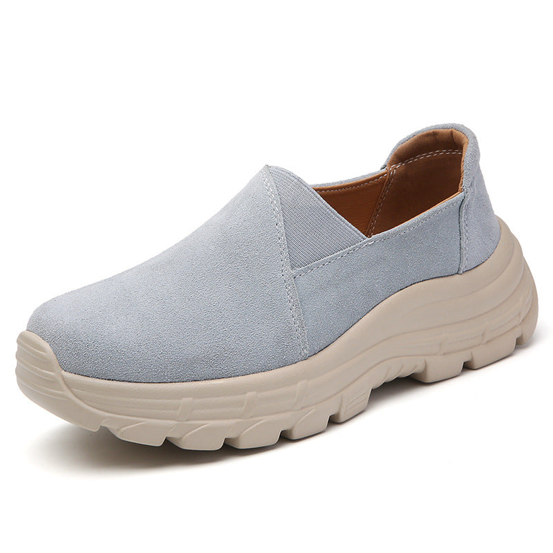 Orthopädische Damen Sneaker Mit Dicker Sohle