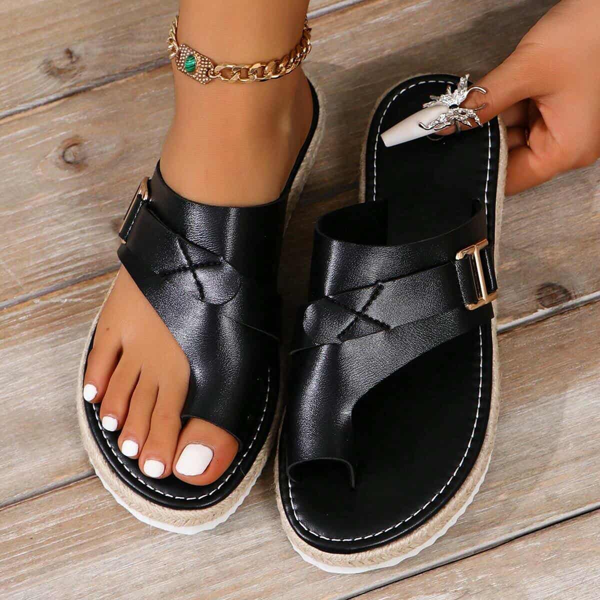 Bequeme Damen-Sandalen für lange Spaziergänge