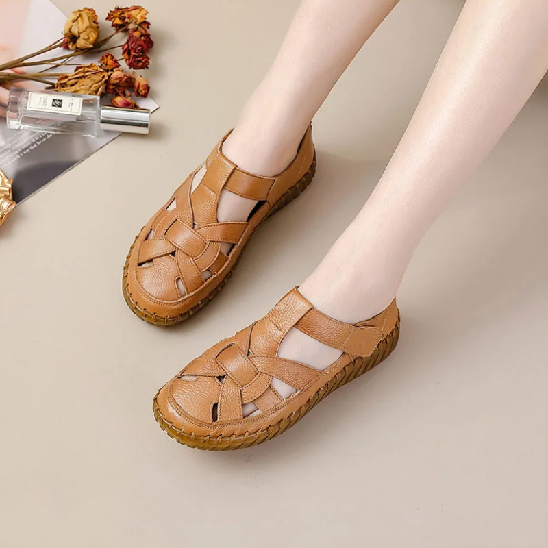 Orthopädische Gladiator Sandalen Damen Mit Komfortfußbett