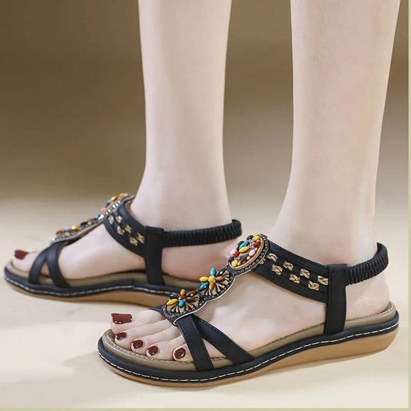 Fußgesundheit Sandalen Damen Mit Gewölbestütze