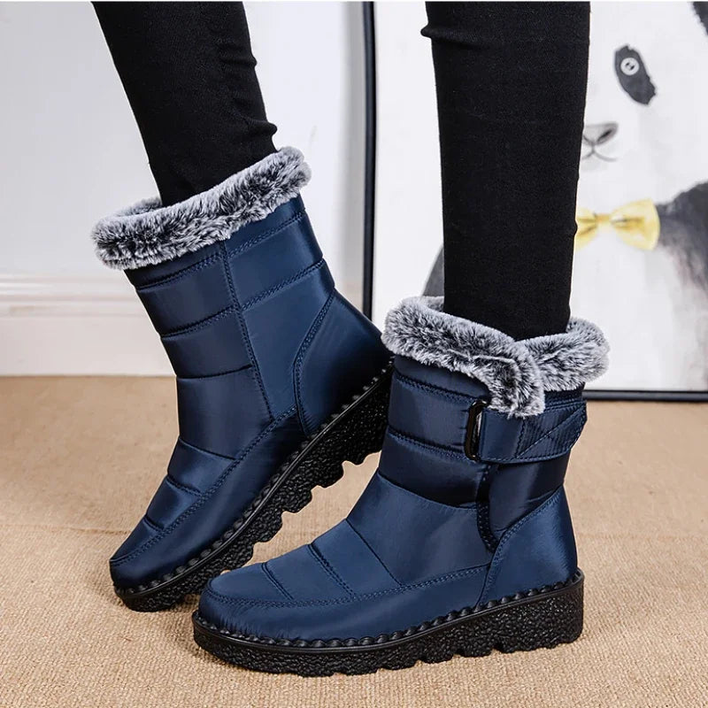 Druckfreie Winterstiefel mit elegantem Design – Für empfindliche Füße & Ballenzehen