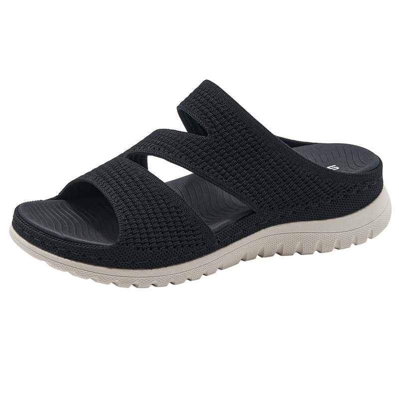 Bequeme Slip-On Orthopädie-Sandalen für sensible Füße