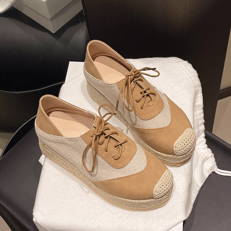 Orthopädische Damen-Sneaker im Espadrilles-Stil