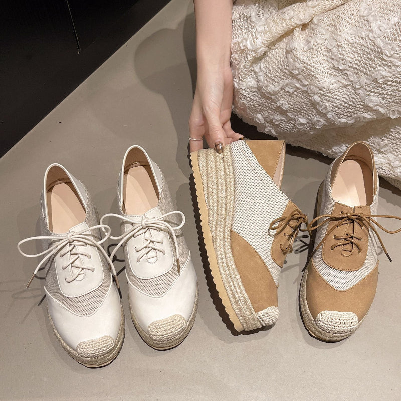 Orthopädische Damen-Sneaker im Espadrilles-Stil