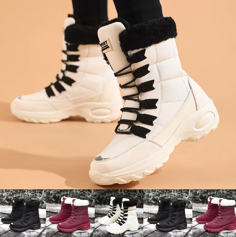 Thermostiefel für Damen – Wasserdicht & mit orthopädischem Fußbett