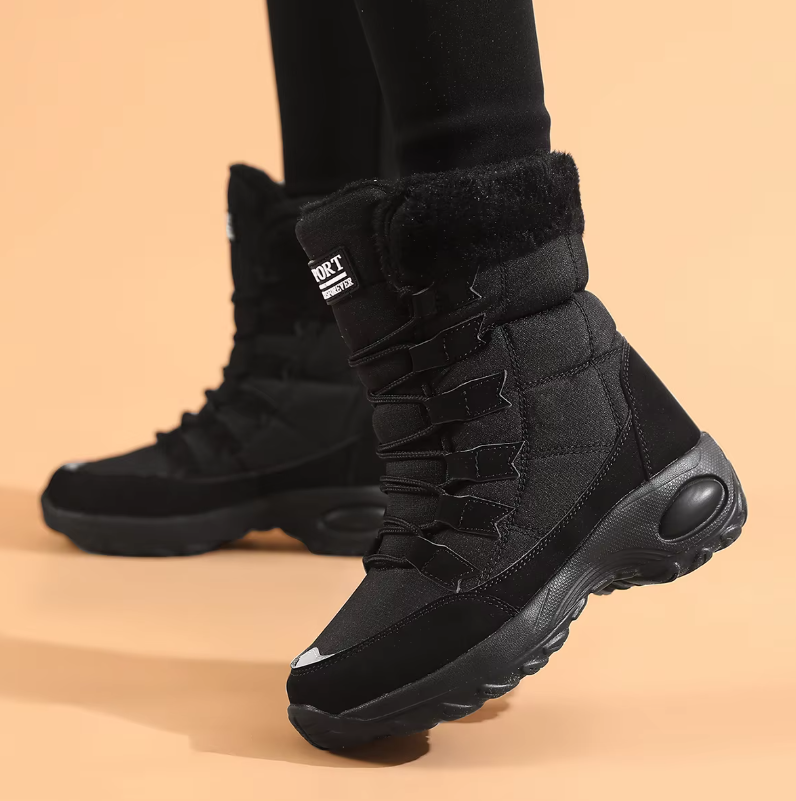 Thermostiefel für Damen – Wasserdicht & mit orthopädischem Fußbett