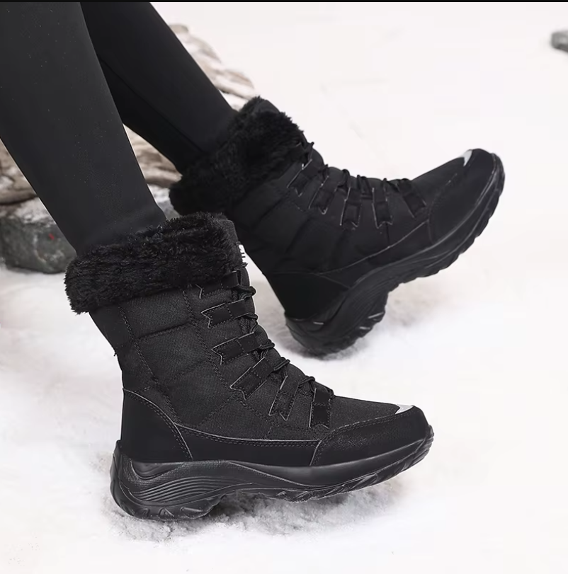 Thermostiefel für Damen – Wasserdicht & mit orthopädischem Fußbett