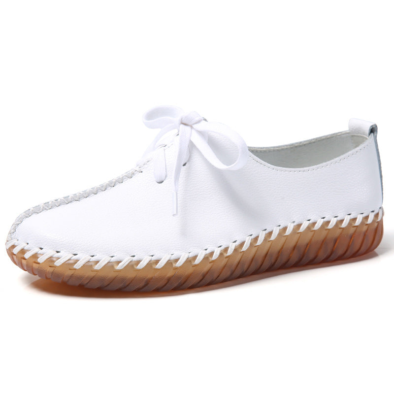 Bequeme orthopädische Low-Top-Schuhe mit flacher Sohle