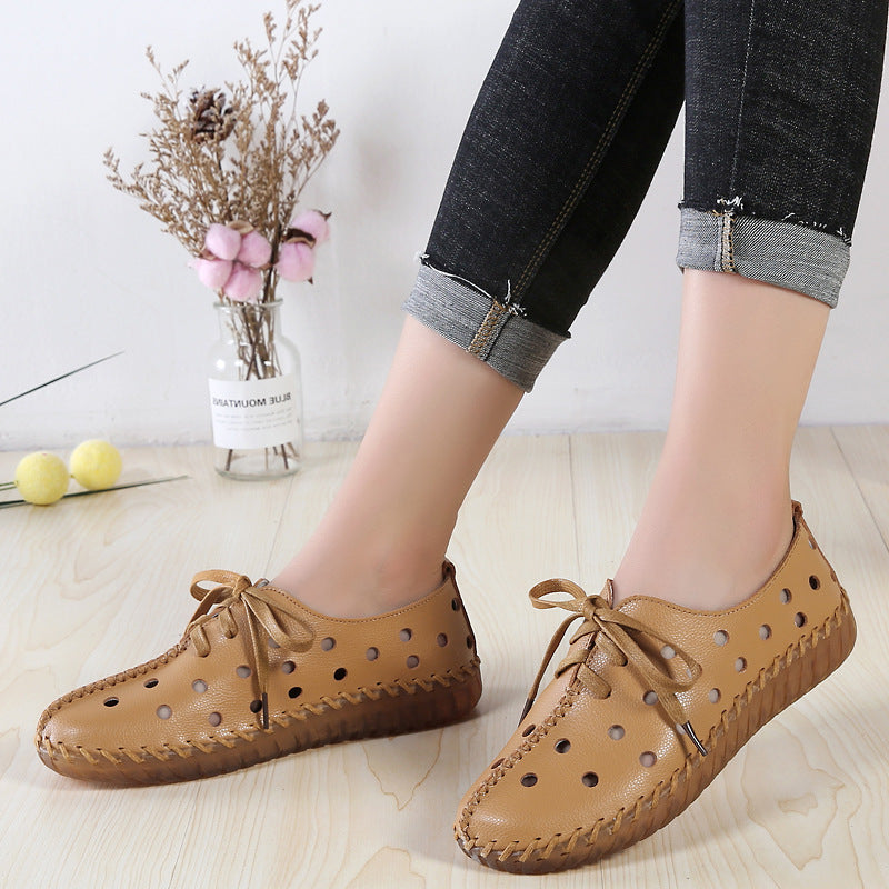 Bequeme orthopädische Low-Top-Schuhe mit flacher Sohle