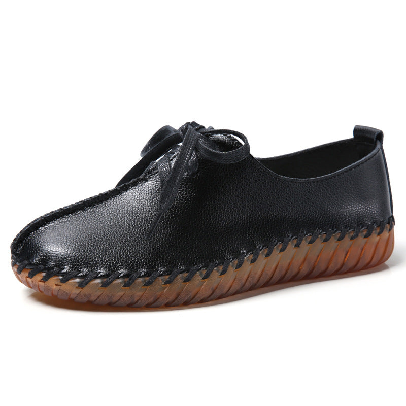 Bequeme orthopädische Low-Top-Schuhe mit flacher Sohle