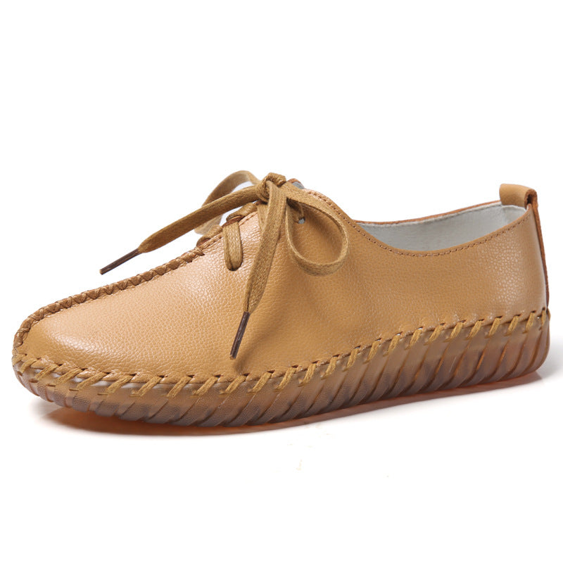 Bequeme orthopädische Low-Top-Schuhe mit flacher Sohle