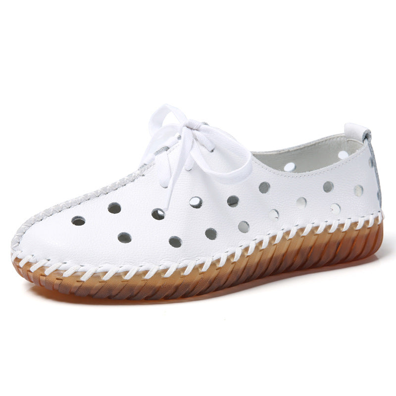 Bequeme orthopädische Low-Top-Schuhe mit flacher Sohle