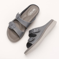 Weiche Sommer-Pantoletten für Damen
