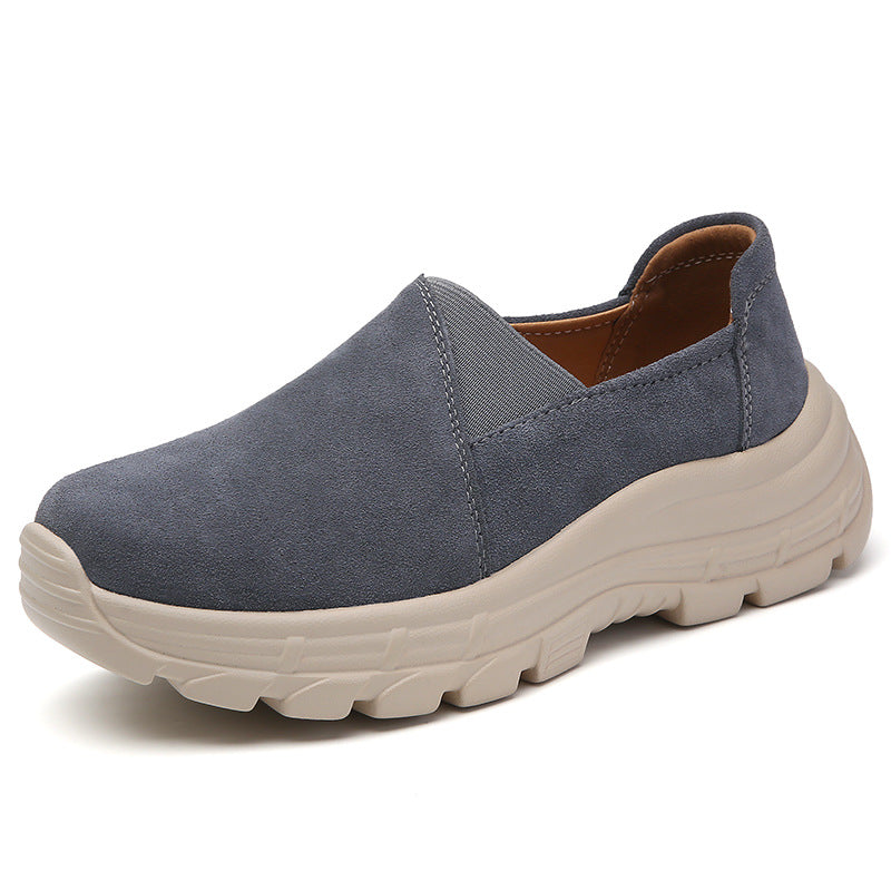 Orthopädische Damen Sneaker Mit Dicker Sohle