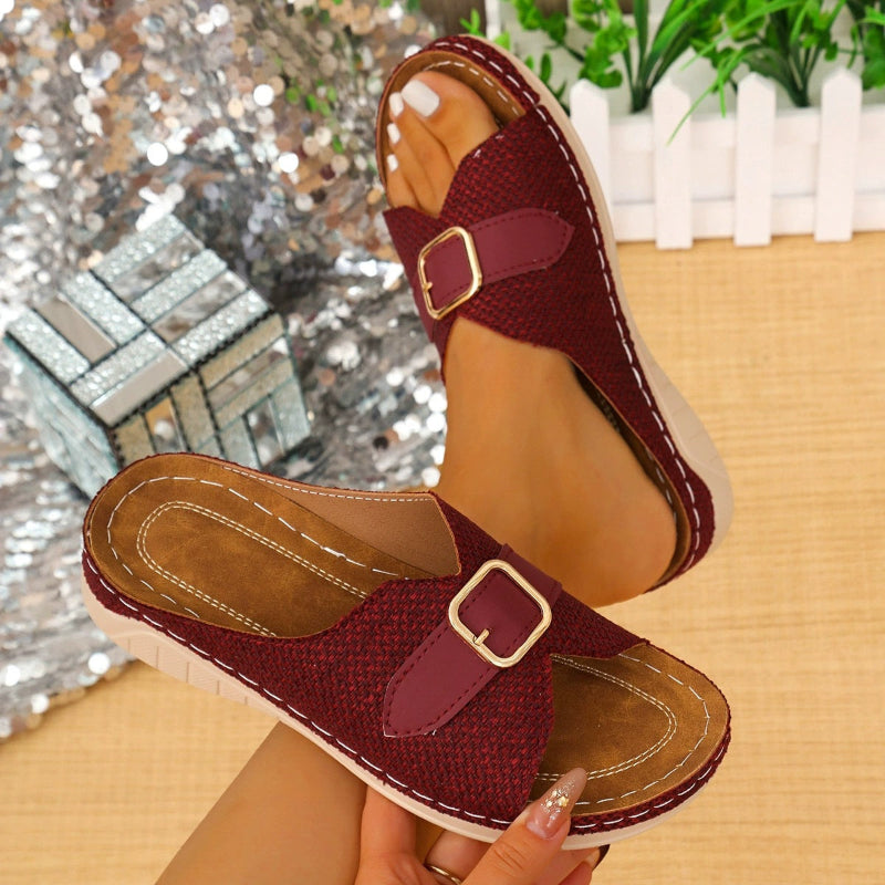 Bequeme orthopädische Sandalen für Damen gegen Ballenzehen