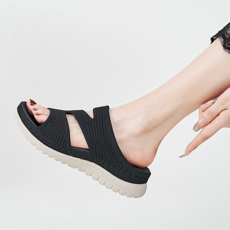 Bequeme Slip-On Orthopädie-Sandalen für sensible Füße