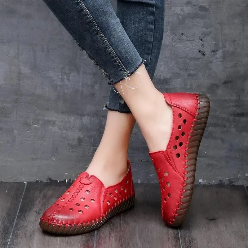 Komfortable Slip-On-Schuhe mit gepolsterter Sohle und leichtem Design