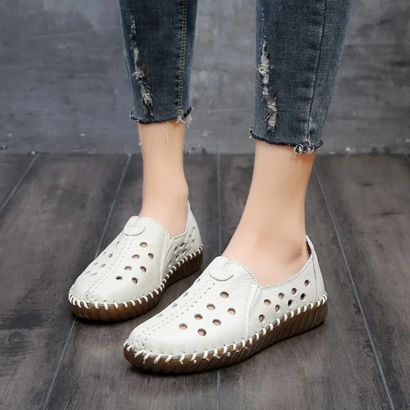 Komfortable Slip-On-Schuhe mit gepolsterter Sohle und leichtem Design