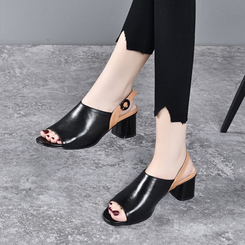 Elegant slingback sandals for women with open toe