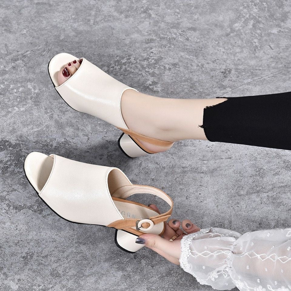 Elegant slingback sandals for women with open toe