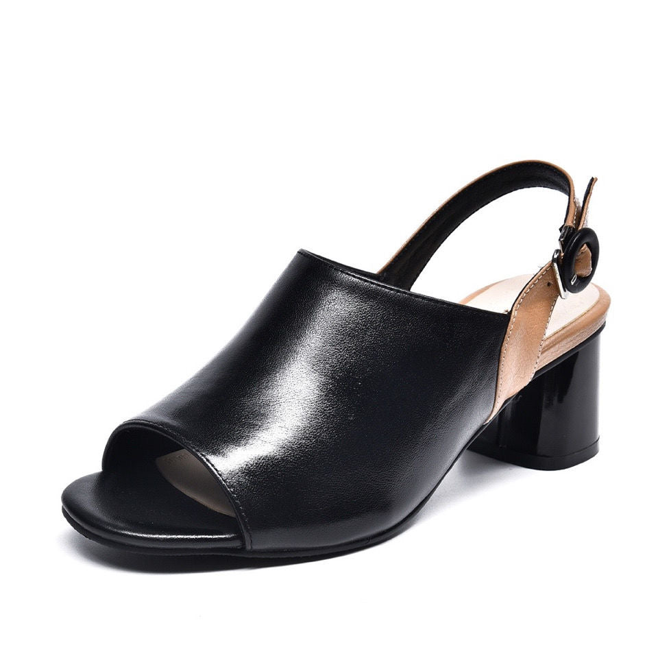 Elegant slingback sandals for women with open toe