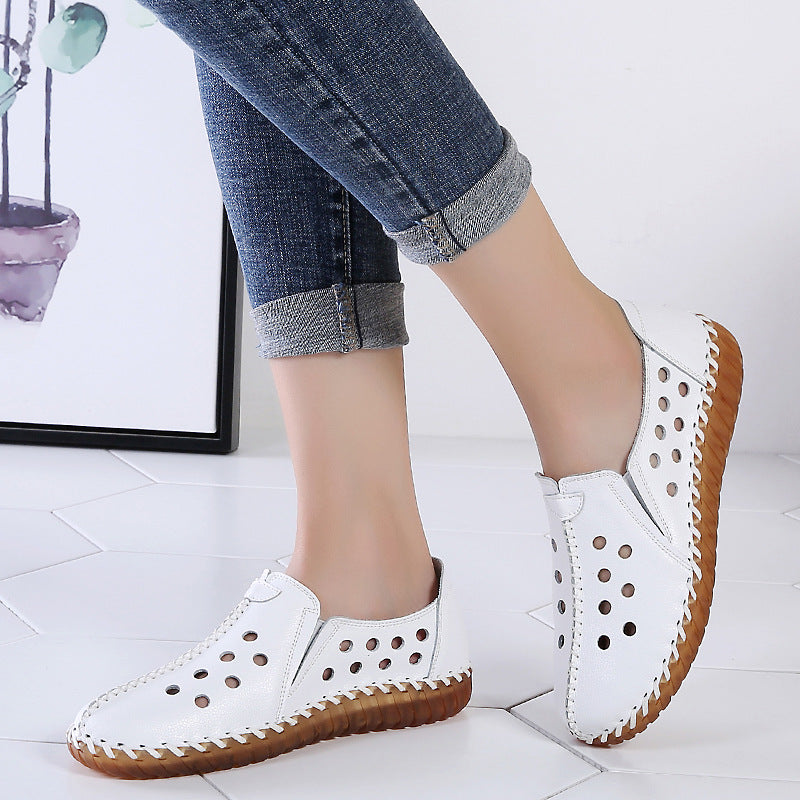 Komfortable Slip-On-Schuhe mit gepolsterter Sohle und leichtem Design