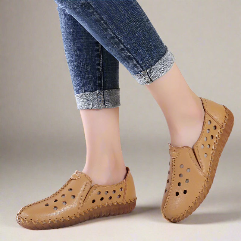 Komfortable Slip-On-Schuhe mit gepolsterter Sohle und leichtem Design