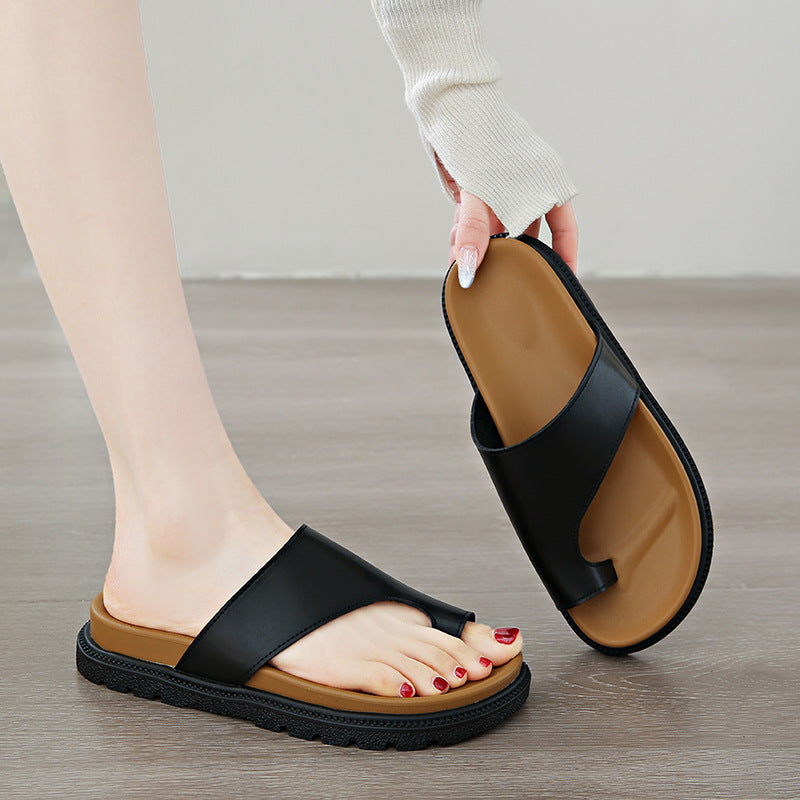 Bequeme Hallux-Sandalen mit dicker Sohle – Premium-Qualität