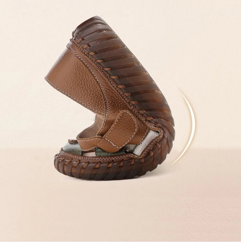 Bequeme Damenschuhe mit Weicher Sohle und runder Zehenform