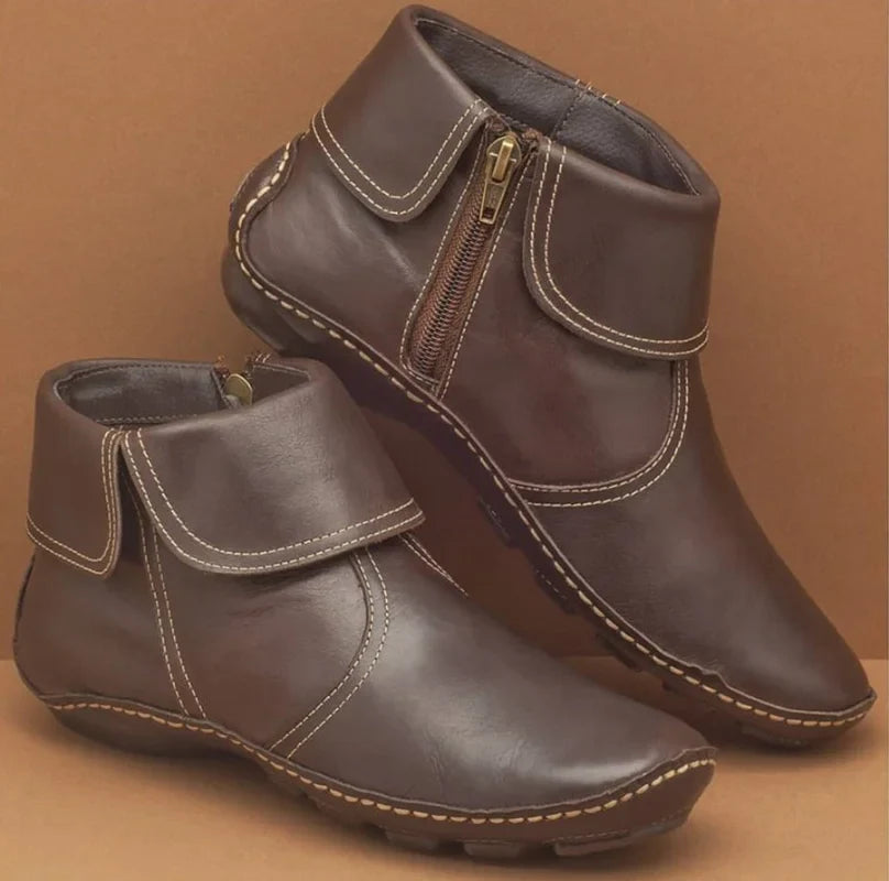 Damen Bunionfreundliche Winterschuhe Knöchelhoch Wasserdicht