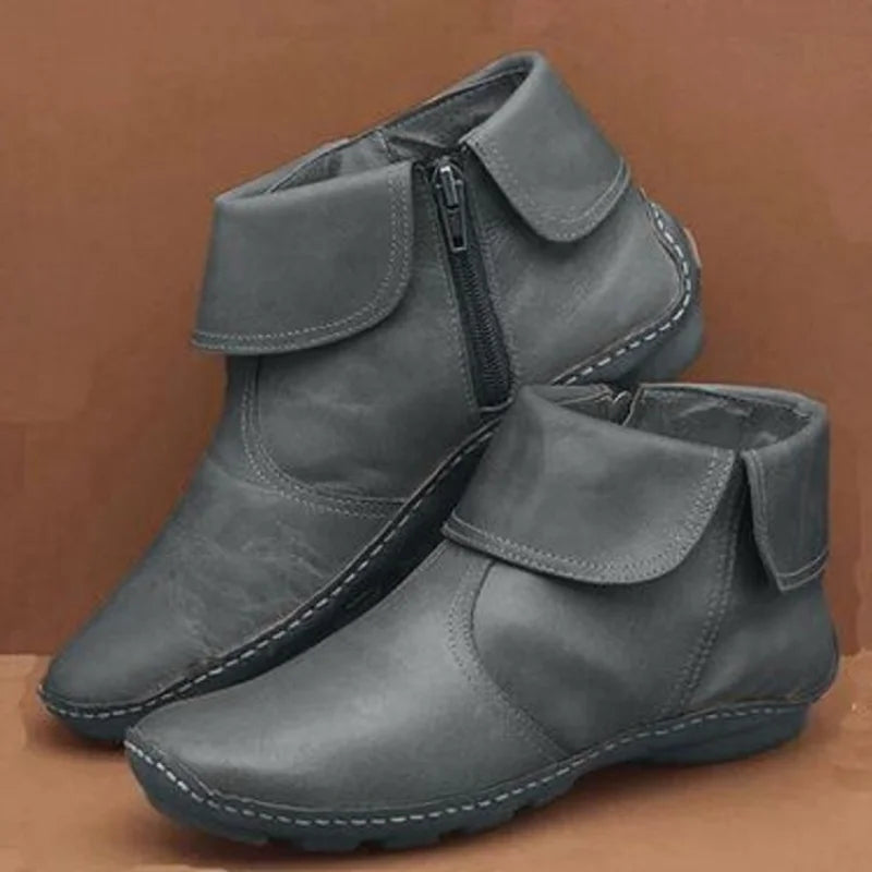 Damen Bunionfreundliche Winterschuhe Knöchelhoch Wasserdicht