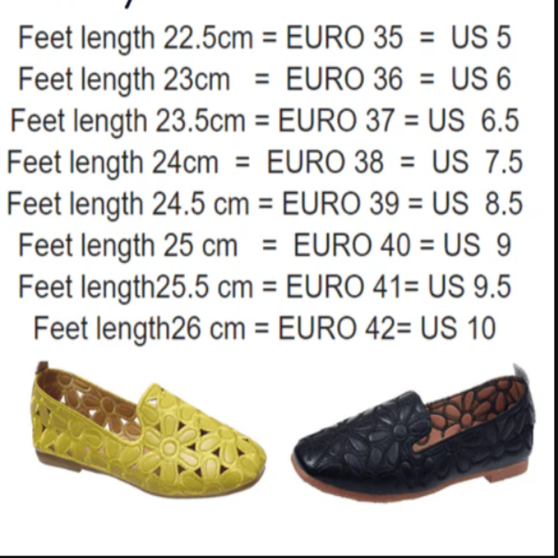 Women's Bunion-Friendly Shoes Black Ballerinas Embroidery